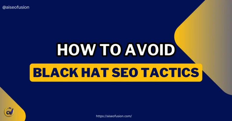 How to Avoid Black Hat SEO Tactics