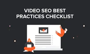video seo best practices checklist